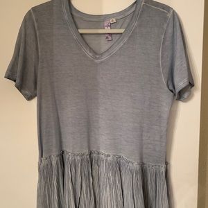 Powder blue v neck tank!